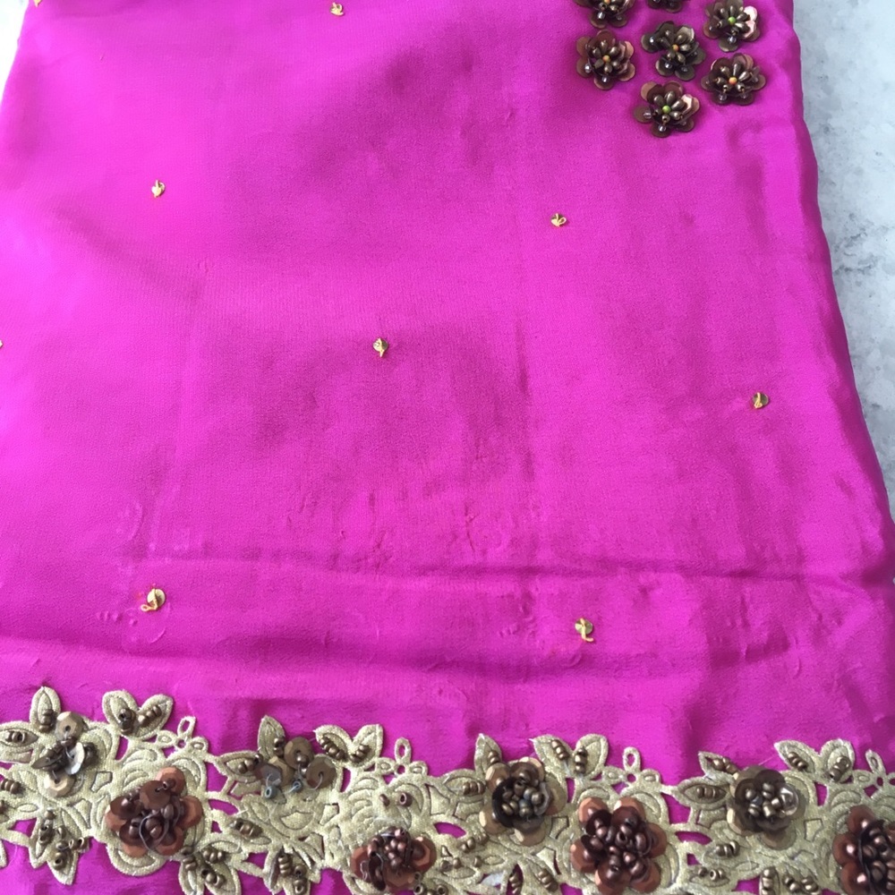 Pink Indian/Bollywood saree